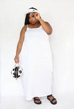 Load image into Gallery viewer, SIDE DRAPE MAXI DRESS