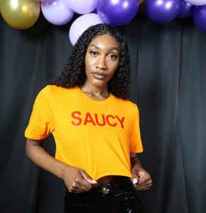 SAUCY CROP TEE