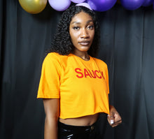 Load image into Gallery viewer, SAUCY CROP TEE