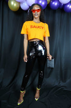 Load image into Gallery viewer, BLACK PANTHER VINYL PANTS