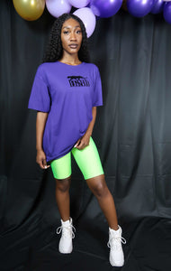 SHINE BRIGHT BIKER SHORTS