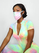 Load image into Gallery viewer, MULTICOLOR TIE-DYE FACE MASK