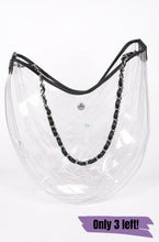 Load image into Gallery viewer, CLEAR CHAIN SHOULDER BAG