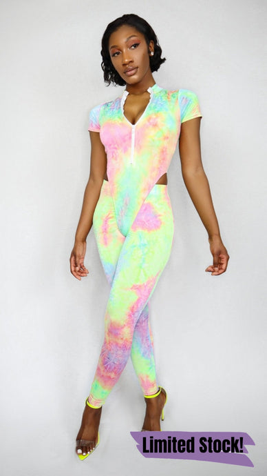 BODYSUIT TIE-DYE SET